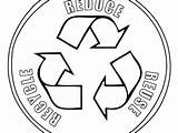 Reduce Reuse Recycle Getcolorings sketch template