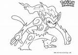 Infernape Pokemon Coloring Pages Printable Kids Color sketch template