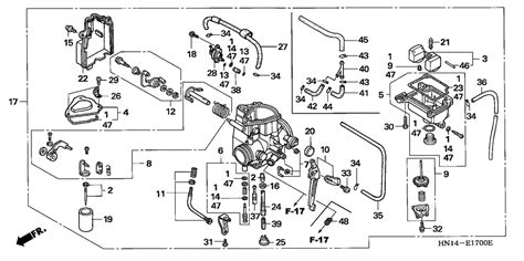 honda rancher  parts diagram wiring site resource
