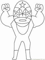 Coloring Mexico Pages Wrestling Mexican Printable Kids Lucha Print Colouring Libre Libra Wr7 Mayo Cinco Activities Color Luca Popular Sports sketch template