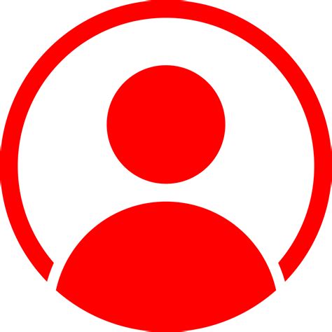people icon png red