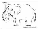 Elefante Você sketch template