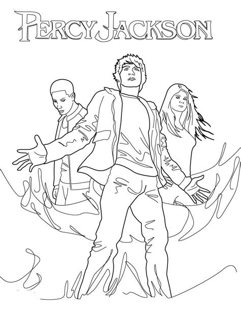 percy jackson coloring page  printable coloring pages  kids