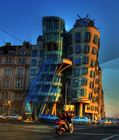 The Funky Dancing House Prague Czech Republic World