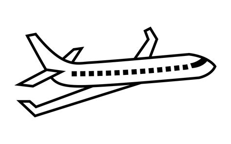 airplane flying vector icon  vector art  vecteezy
