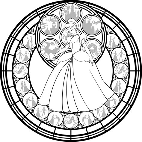 printable adult coloring pages stained glass coloring home