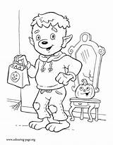 Halloween Coloring Werewolf Pages Printable Book Costumes Cool Info Color Colouring Candy Kids Drawings Popular sketch template