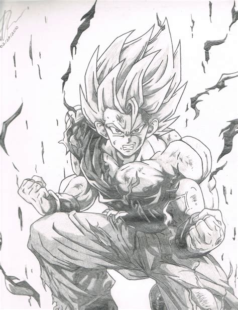 Super Saiyan Goku By Matreeves On Deviantart