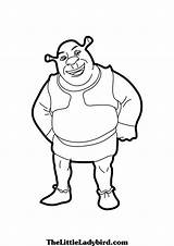Shrek Coloring Pages Kids Disney Printable Face Colouring Fiona Movies Getcolorings Color Cakes Fresh Birthday Party Ogre Print sketch template