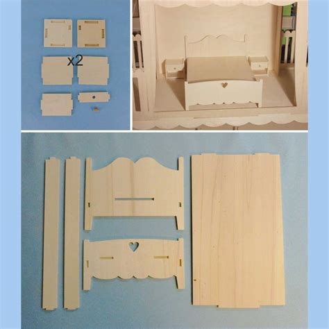 meubles miniatures pour poupee mannequin  barbies meubles maison de poupee plans de