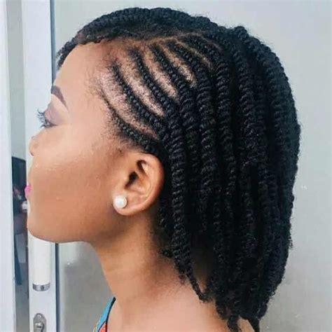 flat twist hairstyles  natural hair  full style guide coils