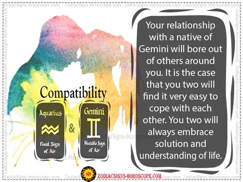 Aquarius And Gemini Compatibility Love Life And Patibility