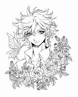 Coloring Pages Anime Sureya Color Deviantart Drawings Chibi Colouring Choose Board Hair Devian sketch template