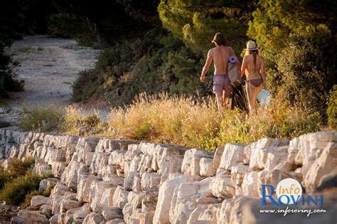 strände um rovinj zlatni rt goldenes kap