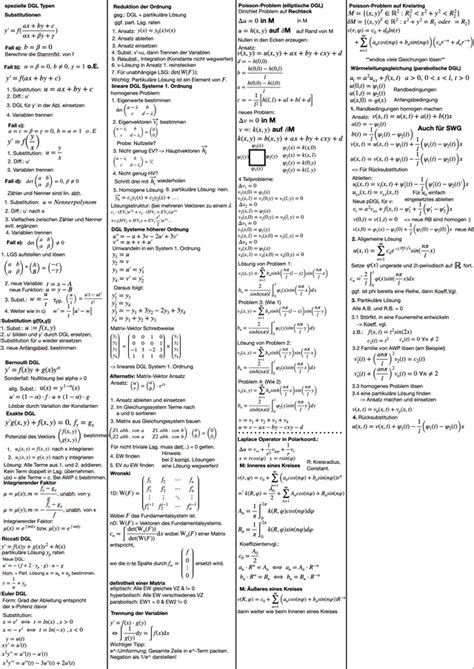 linear equations cheat sheet differential equations  vrogueco