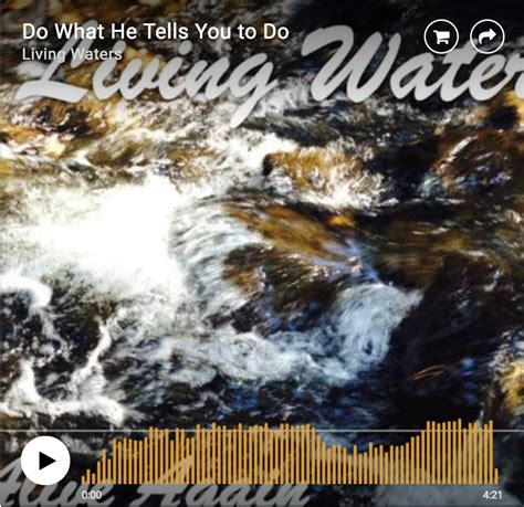 christian artist living waters  release    tells
