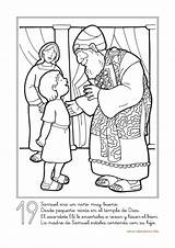 Biblicas Historias Libreta Sacerdote Clase Dios Templo Profeta Hermanos Coloring Elí sketch template