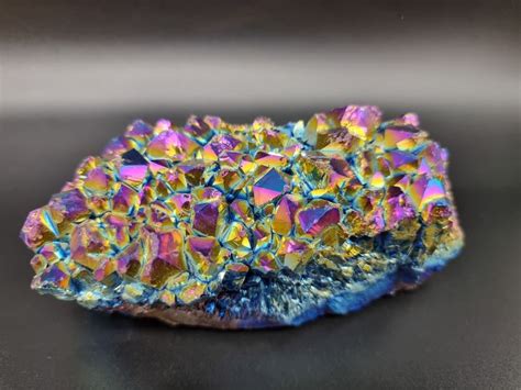 titanium rainbow quartz cluster quartz catawiki