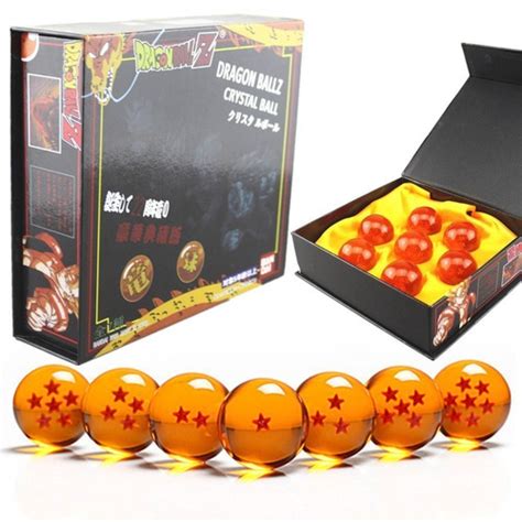 7 esferas del dragon ball z gt 4 3cm en caja original bandai 399 00