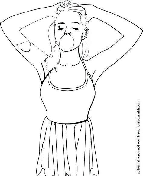 coloring pages  teenage girl   styles   coloring