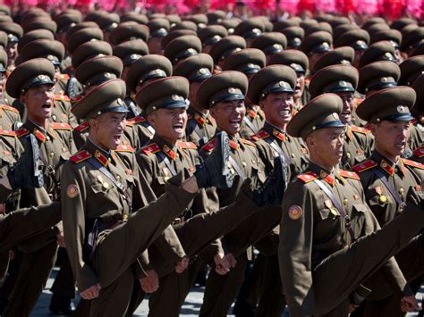 plenty of military might on display at north korea parade but no nukes abc news