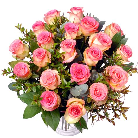 valentijn roze rozen boeket bezorgen