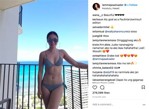 Maja Salvador Flaunts Toned Figure Sharon Cuneta Reacts
