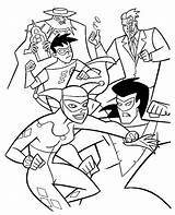 Joker Bande Megghy Villains Batgirl Coloringfolder sketch template