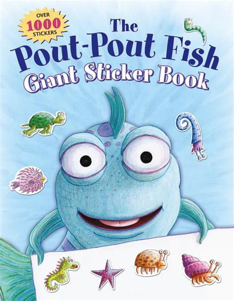 pout pout fish novelty  pout pout fish giant sticker book