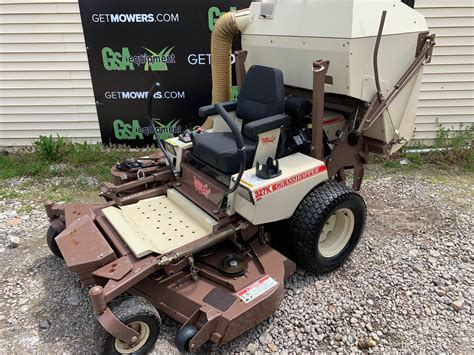 grasshopper  commercial  turn  rear collector  hrs lawn mowers  sale