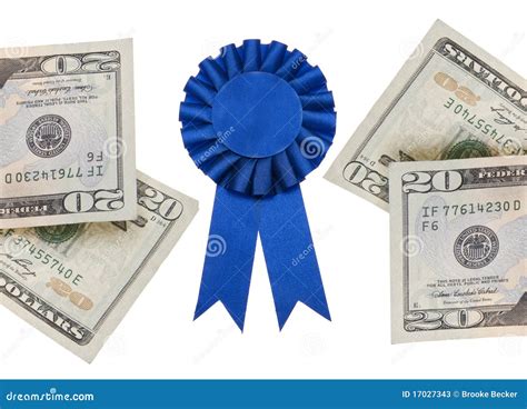 cash prize stock image image  fair clipping blue
