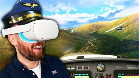 microsoft flight simulator  vr  stunning youtube
