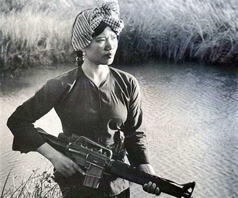 Female Viet Cong Guerrilla 1972