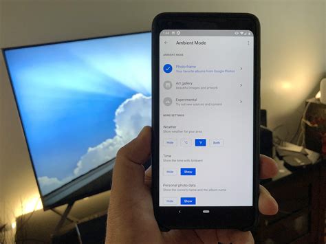 chromecast upgrades  ambient mode android central