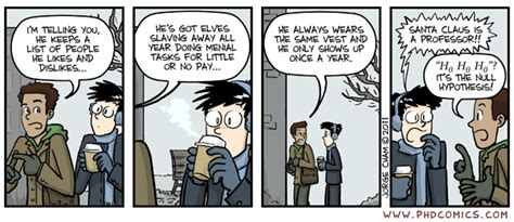 Phd Comics The Claus Hypothesis