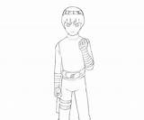 Lee Rock Naruto Coloring Profil Pages Printable sketch template