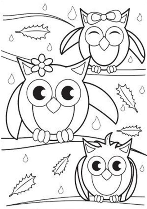 easy  print owl coloring pages   owl coloring pages