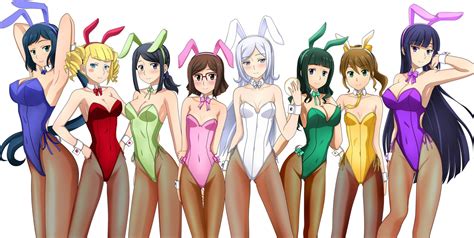 Aila Jyrkiainen Bunny Ears Bunnygirl Gundam Build Fighters