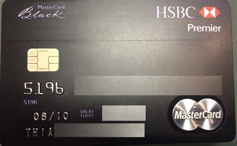 Cartão De Crédito Hsbc Premier Mastercard Black • Falando De Viagem