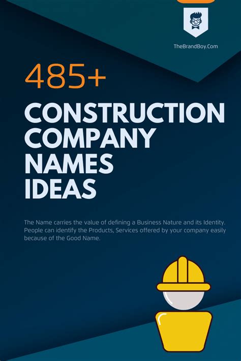construction company   logo  shown   brochure   designed