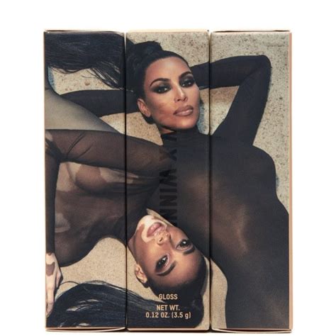 winnie harlow and kim kardashian sexy for kkw x winnie collection 2019