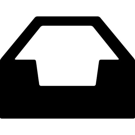tray interface symbol icons