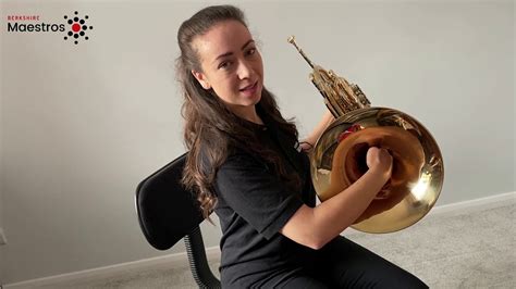 How To Hold A French Horn Youtube