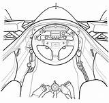 Cockpit Coroflot sketch template