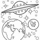 Coloring Pages Outside Outer Space Getcolorings sketch template