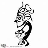 Kokopelli Tattoo Rasta Djembe Drawing American Native Drum Designs Music Tribal Dessin Man Google Tattootribes Para Clip Figure Tattoos Search sketch template