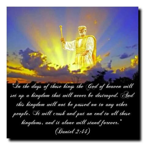“in The Days Of Those Kings The God Of Heaven Will Set Up A Kingdom