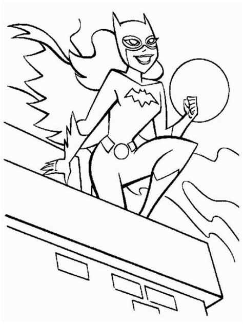 batgirl coloring pictures  kids coloring pictures