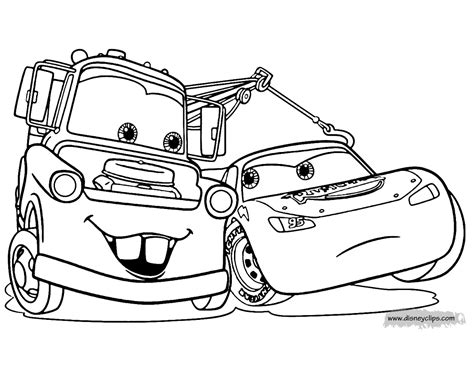 disney pixars cars coloring page coloring home