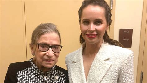 ruth bader ginsburg at on the basis of sex d c premiere hollywood reporter